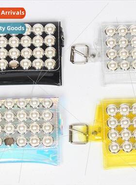 2018 New Waistband Bag Women Fashion Hundred Belt Pearl Deco