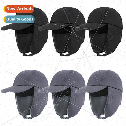 Duck tongue cap fall winter hat warm ear protection cold pad