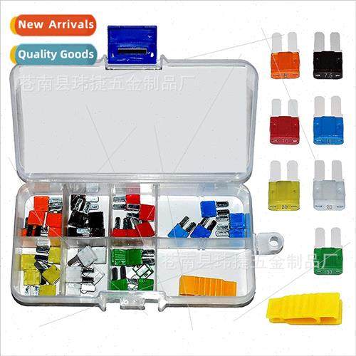 35pcs Automotive Small Long Foot Insert Fuse 5A-30A Boxed Ca