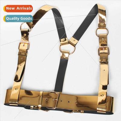 ghtclub singer dj permance Hundred  gold mirror pu high-grad