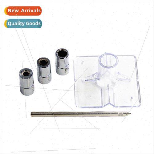 Diagonal hole locator plate opening 6mm8mm10mm woodworking e