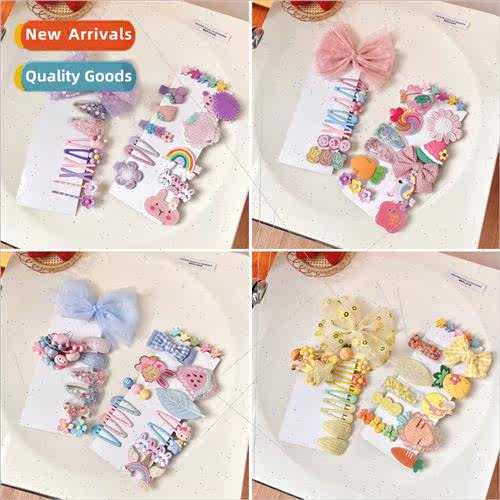 hair clipsautumn winter 2021 new girls bow hairpin clip head