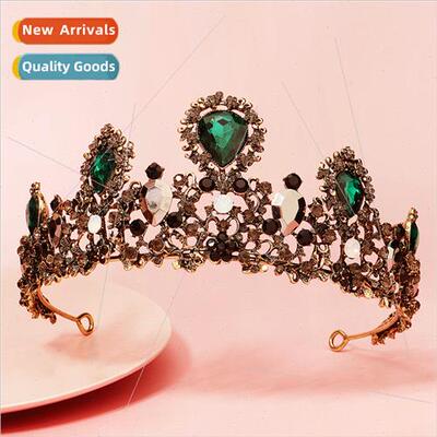 Baroque headdress wedding accessories high-grade luxury emer