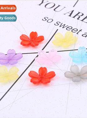 18mm jelly petal beads loose beads hairpin material diy hand