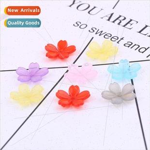 beads loose hairpin 18mm diy petal material hand jelly