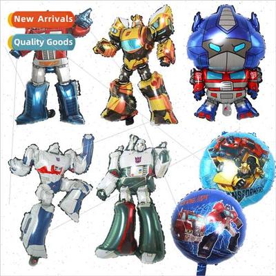 Transmers Optimus Prime Bumblebee cartoon shaped aluminum ba