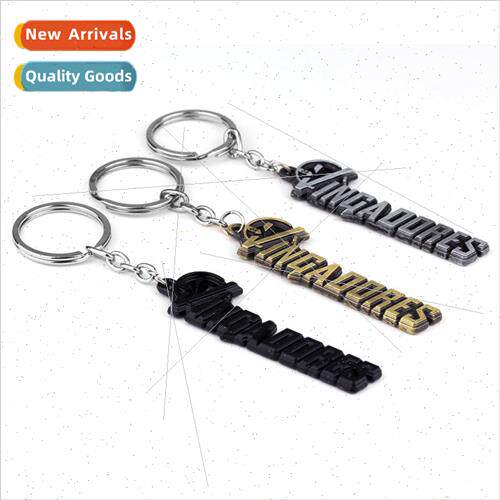 Avengers personalized English letters keychain pendant car a