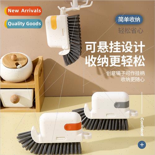 3-in-1 crevice cleaning brush household bathroom no dead end
