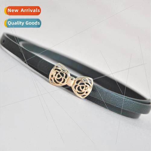 1032 Korea Boutique Bow Flower Belt Head Colorful Tie Women