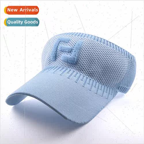 Spring Summer knted hollow cap female Korean outdoor sunscre
