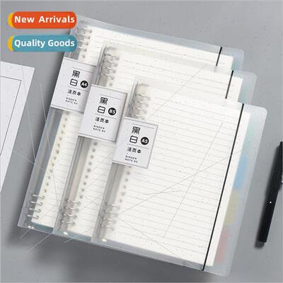8 holes pp binder student office creative flipbook removable