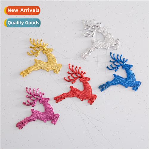 Christmas Elk Fawn Bells Christmas Tree Hanging Decoration A