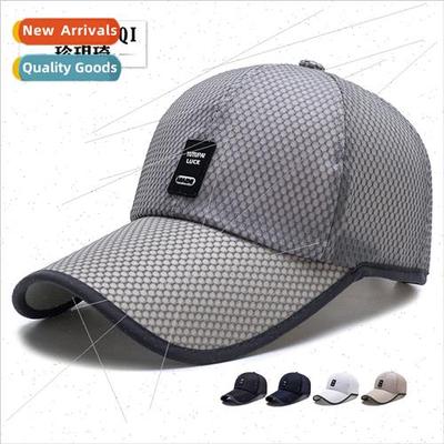summer outdoor sun hat men long-brimmed leather labeled base