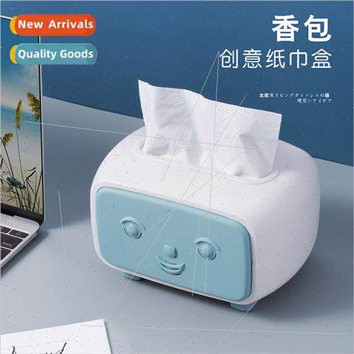 new creative cloud tissue box mobile phone holder dual-use d
