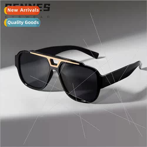 New classic large frame sunglasses Europe nd set sunglasses