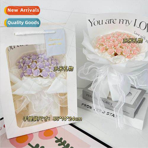 DIY Magnolia Bouquet Creative Non-Wilting Rose HBouquet Mate