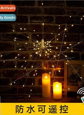 LED Copper Wire Fireworks ghts Christmas Explosion ghts Outd