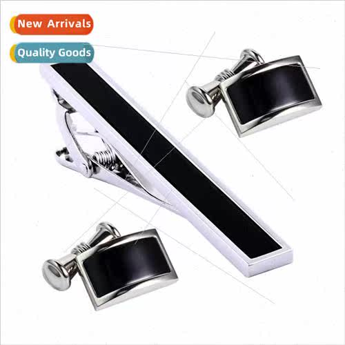 Boutique Tie Clips Classic French Cufflinks Qualy Men Busine