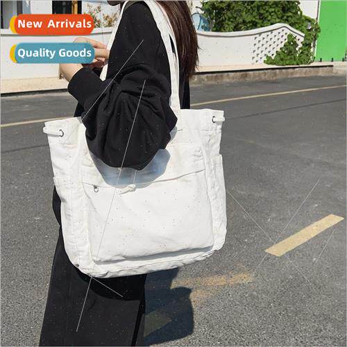 Bag female 2022 lerary youth shoulder bag ins large capacy w