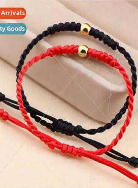 Red rope bracelet love 佀 bracelet transit beads red hrope f