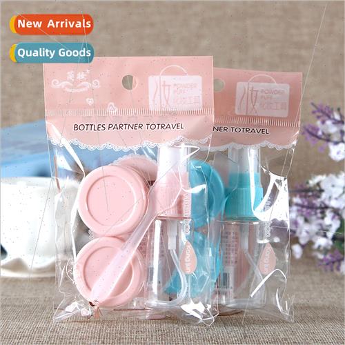 Travel empty bottle set makeup tools plastic empty bottles c