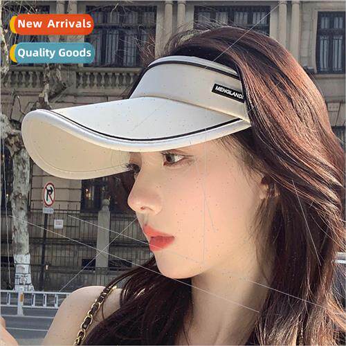 2023 new sun hat female summer outdoor sports breathable hol