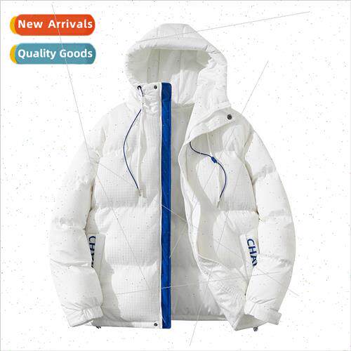 Men cotton clothing fall winter hooded cotton jacket men 202