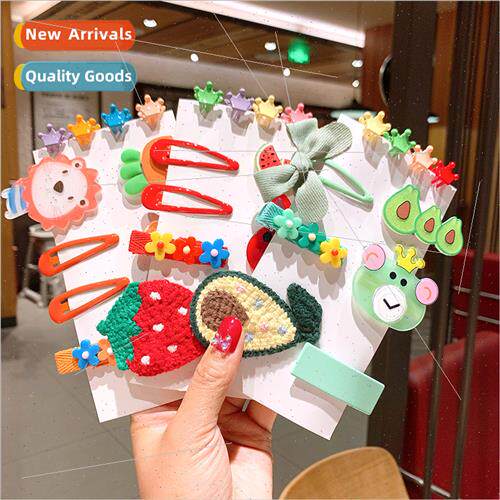 Korea children new bow BB hair cards fru animal hair cards c