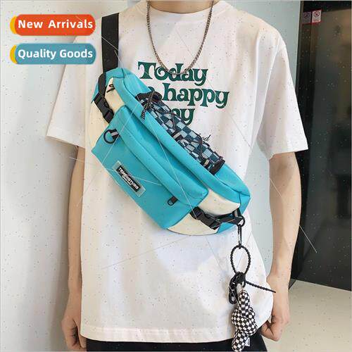 ins Japan set men chest bag Korean sports fanny pack HK nd c