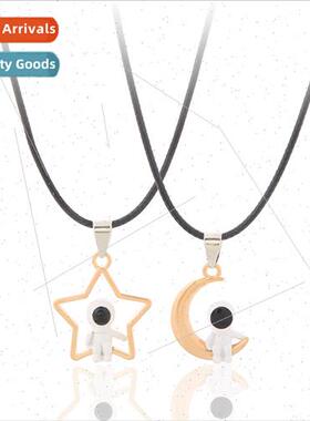 Astronaut astronaut necklace cartoon valentine day gift nd i