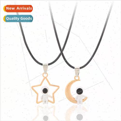 Astronaut astronaut necklace cartoon valentine day gift nd i