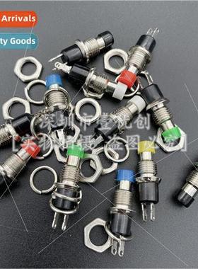 6 colors each 2 small round pushbuttons PBS-110 2-pin self-r