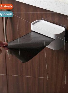 Garbage Bag Organizer Kchen Wall Mounted Extractable Organiz