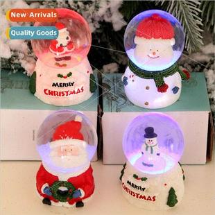 old man crystal New desktop Christmas ball ornament luminous