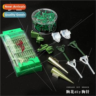 brooch triangle magnetic buckle ceremony Corsage wedding diy