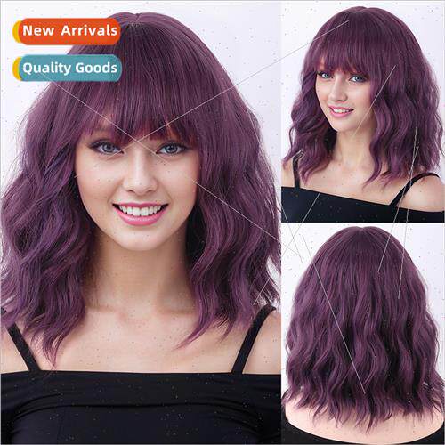 Wig female long hair natural full head set shoulder length p