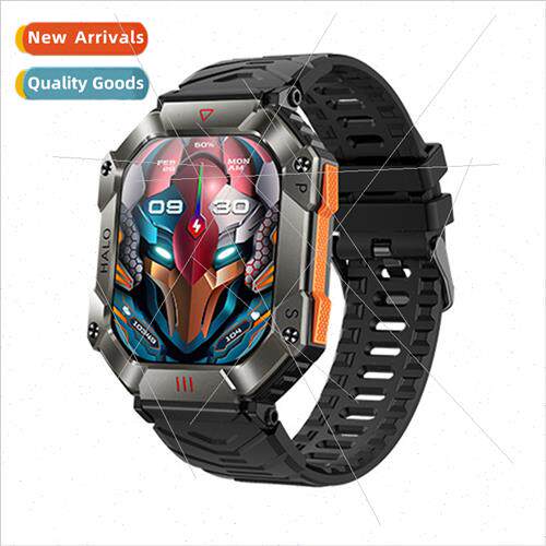 Triple defense outdoor sports watch 2.0 inch large screen bl
