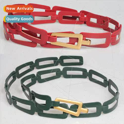 belt female ins hollow out decorative belt female su jumper