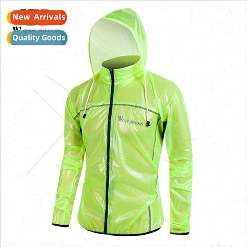 Bicycle cycling raincoat waterproof jacket cycling outdoor r