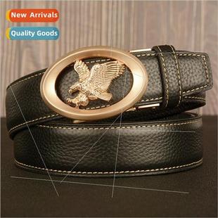 eagle wings men Imation belt buckle automatic steel