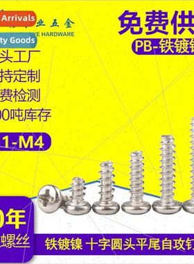 PB M1-M4 Cross recessed pan head flat tail tapping screws sm