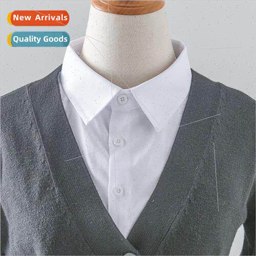 Spring fall winter shirt false collar female versatile simpl