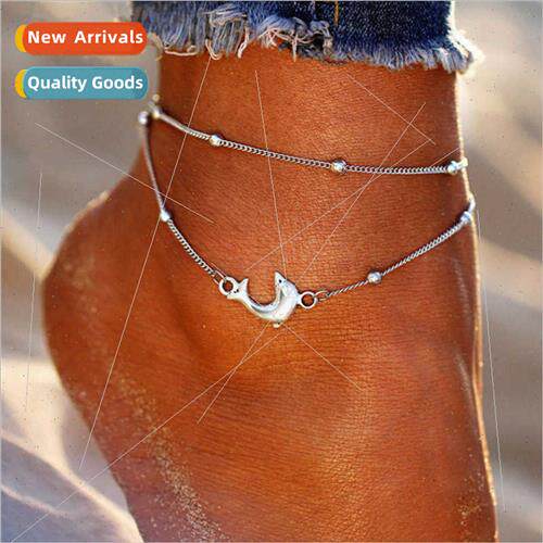Europe fashion beach anklet bohemian ladies bead chain jewel