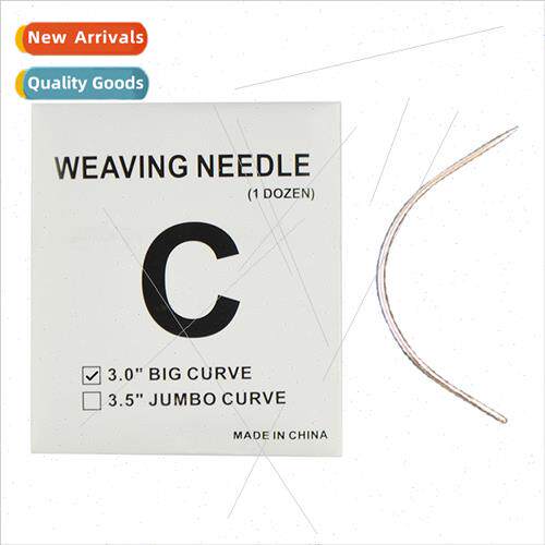 12pcs C Needles 适用Wig Weaving 68/75/90mm DIY Hand Tools