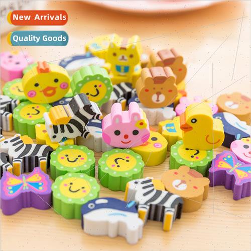 Childrens learning stationery gifts cartoon eraser cute elem
