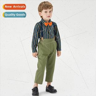 suit fall 2020 new tie Childrens bow clothing