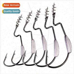 lead bel hooks wide pack 5pcs plus barbed worm Soft