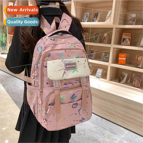 Thickened hot stamping embossed word shoulder bag junior lar