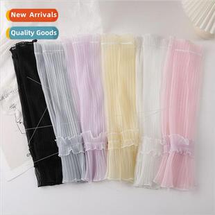 Hot girl arm sleeve thin long sleeve cover scar outing outdo