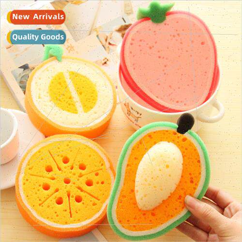 Creative Korea cartoon bath cleaning sponge fru bath sponge